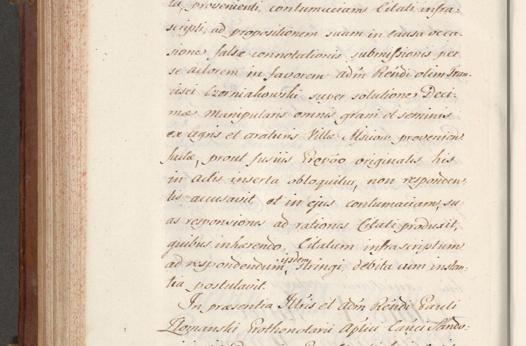 Zdjęcie nr 698 dla obiektu archiwalnego: Volumen VI actorum episcopalium R. D. Joannis Małachowski, episcopi Cracoviensis, ducis Severiae de anno 1692 et 1693, quorum index ad finem videatur