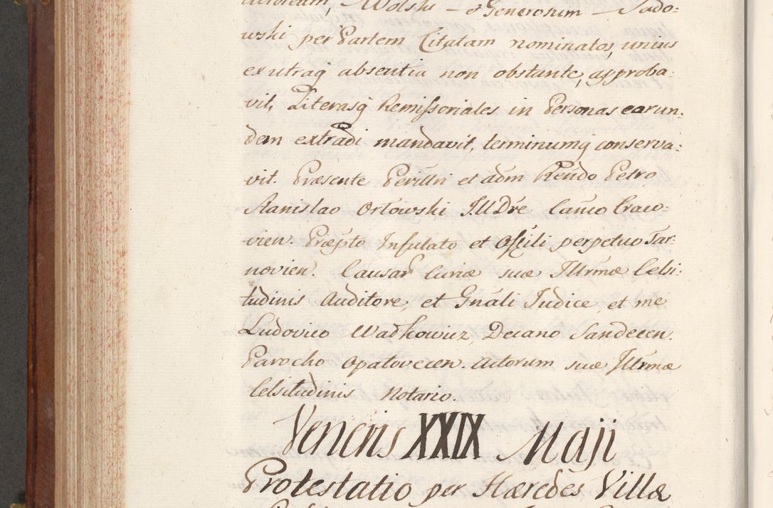 Zdjęcie nr 696 dla obiektu archiwalnego: Volumen VI actorum episcopalium R. D. Joannis Małachowski, episcopi Cracoviensis, ducis Severiae de anno 1692 et 1693, quorum index ad finem videatur