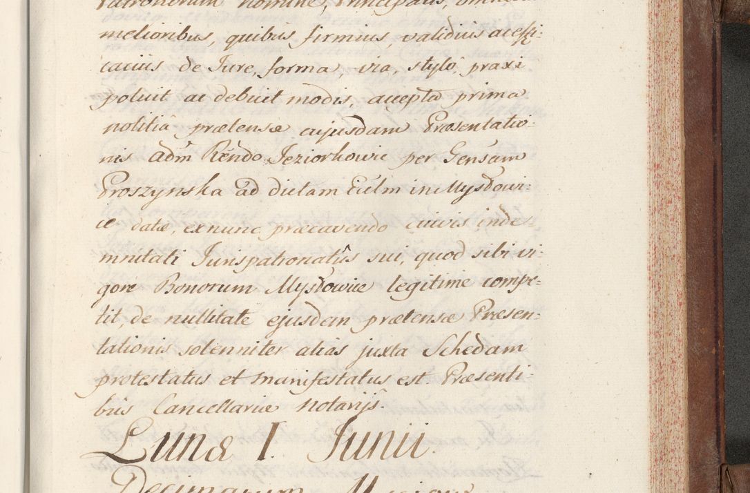 Zdjęcie nr 697 dla obiektu archiwalnego: Volumen VI actorum episcopalium R. D. Joannis Małachowski, episcopi Cracoviensis, ducis Severiae de anno 1692 et 1693, quorum index ad finem videatur