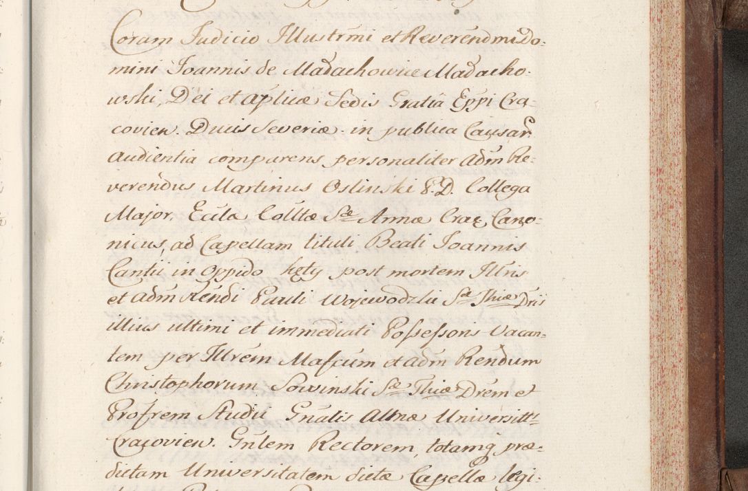 Zdjęcie nr 685 dla obiektu archiwalnego: Volumen VI actorum episcopalium R. D. Joannis Małachowski, episcopi Cracoviensis, ducis Severiae de anno 1692 et 1693, quorum index ad finem videatur