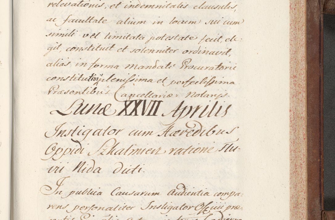 Zdjęcie nr 677 dla obiektu archiwalnego: Volumen VI actorum episcopalium R. D. Joannis Małachowski, episcopi Cracoviensis, ducis Severiae de anno 1692 et 1693, quorum index ad finem videatur