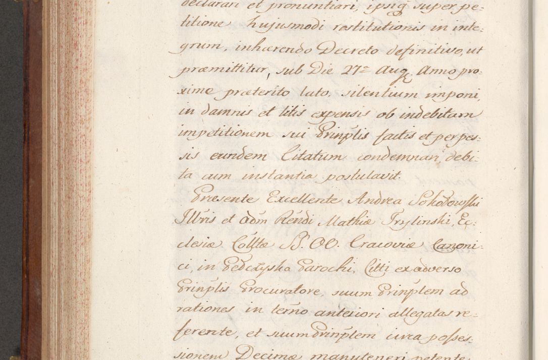 Zdjęcie nr 670 dla obiektu archiwalnego: Volumen VI actorum episcopalium R. D. Joannis Małachowski, episcopi Cracoviensis, ducis Severiae de anno 1692 et 1693, quorum index ad finem videatur