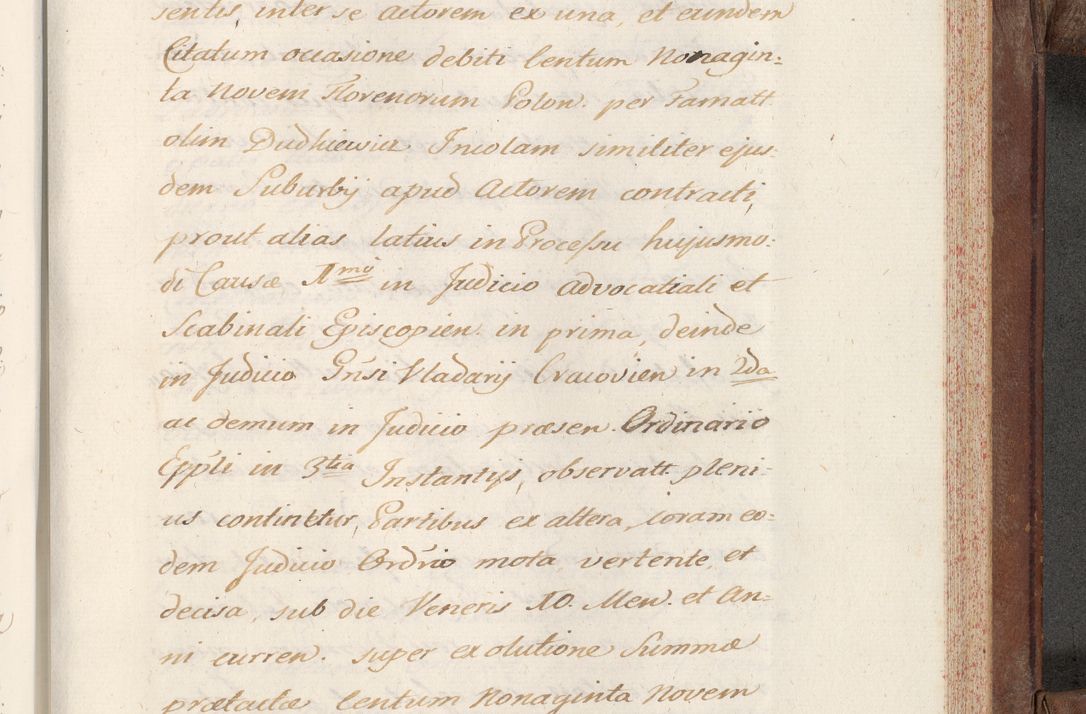 Zdjęcie nr 665 dla obiektu archiwalnego: Volumen VI actorum episcopalium R. D. Joannis Małachowski, episcopi Cracoviensis, ducis Severiae de anno 1692 et 1693, quorum index ad finem videatur