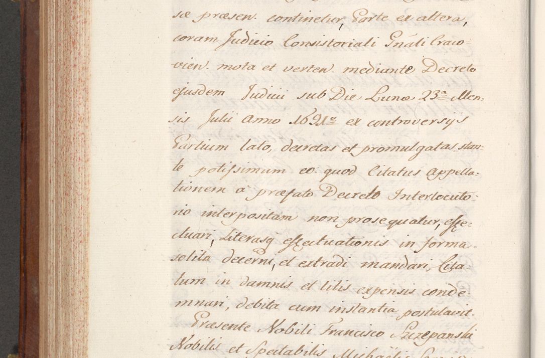 Zdjęcie nr 662 dla obiektu archiwalnego: Volumen VI actorum episcopalium R. D. Joannis Małachowski, episcopi Cracoviensis, ducis Severiae de anno 1692 et 1693, quorum index ad finem videatur