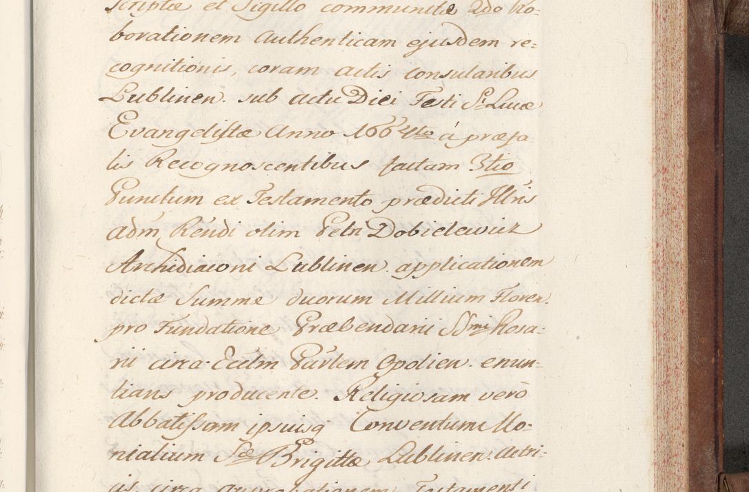 Zdjęcie nr 657 dla obiektu archiwalnego: Volumen VI actorum episcopalium R. D. Joannis Małachowski, episcopi Cracoviensis, ducis Severiae de anno 1692 et 1693, quorum index ad finem videatur