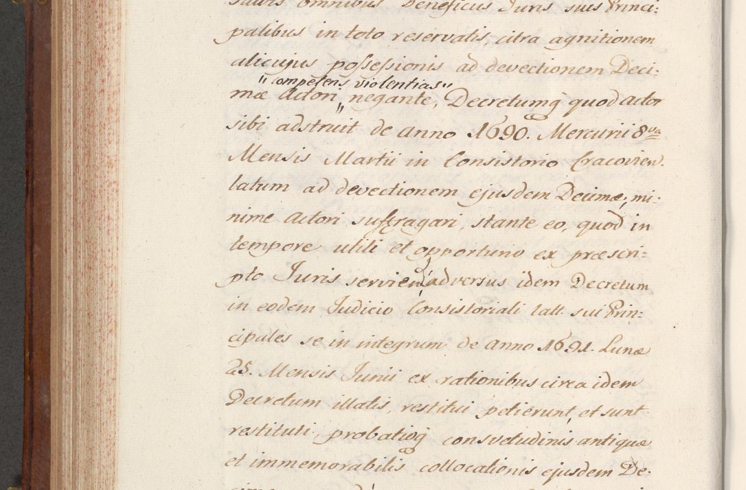 Zdjęcie nr 646 dla obiektu archiwalnego: Volumen VI actorum episcopalium R. D. Joannis Małachowski, episcopi Cracoviensis, ducis Severiae de anno 1692 et 1693, quorum index ad finem videatur