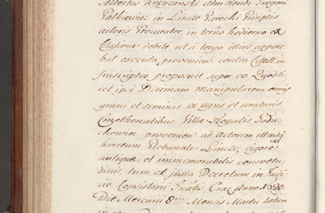 Zdjęcie nr 644 dla obiektu archiwalnego: Volumen VI actorum episcopalium R. D. Joannis Małachowski, episcopi Cracoviensis, ducis Severiae de anno 1692 et 1693, quorum index ad finem videatur