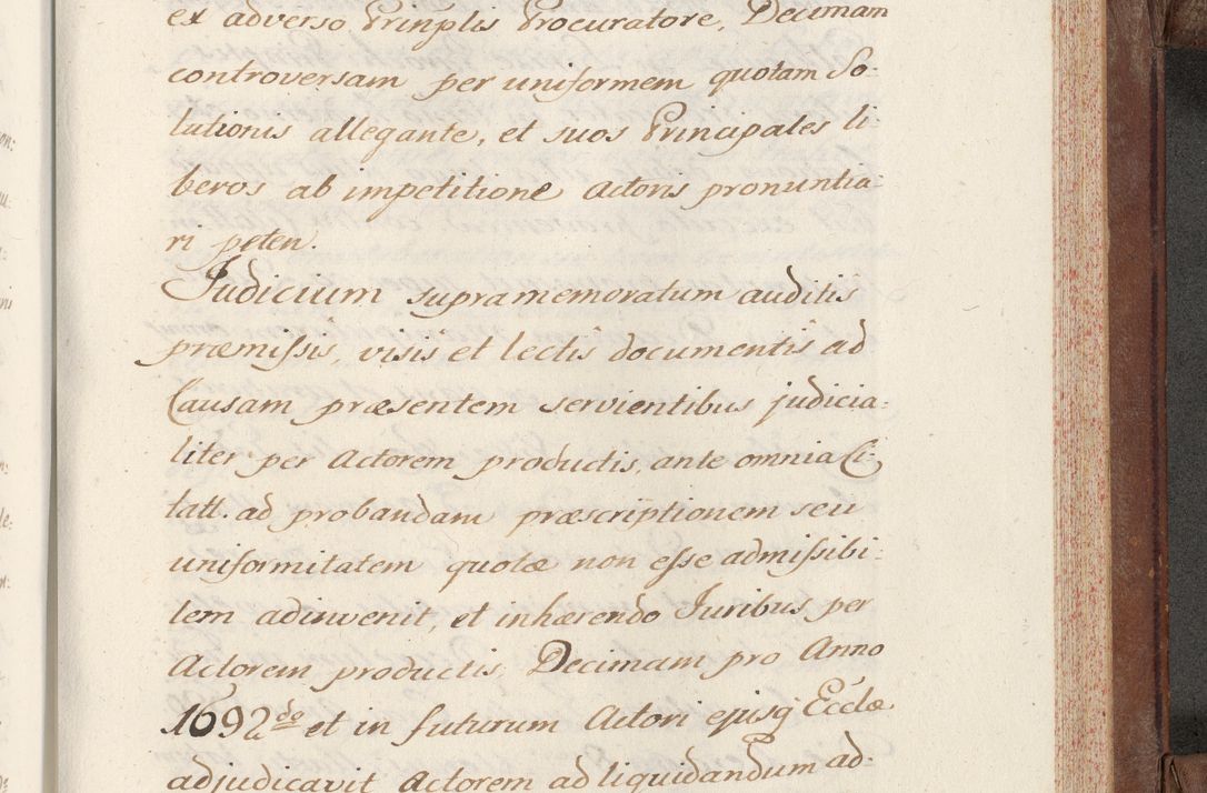 Zdjęcie nr 643 dla obiektu archiwalnego: Volumen VI actorum episcopalium R. D. Joannis Małachowski, episcopi Cracoviensis, ducis Severiae de anno 1692 et 1693, quorum index ad finem videatur