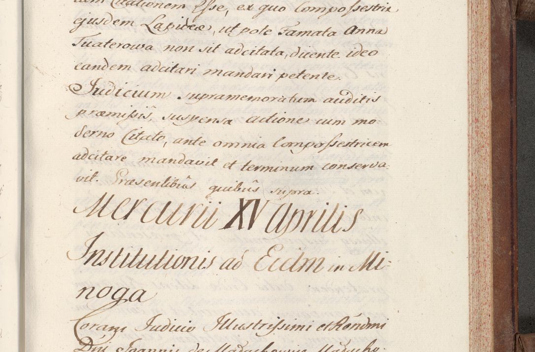 Zdjęcie nr 635 dla obiektu archiwalnego: Volumen VI actorum episcopalium R. D. Joannis Małachowski, episcopi Cracoviensis, ducis Severiae de anno 1692 et 1693, quorum index ad finem videatur