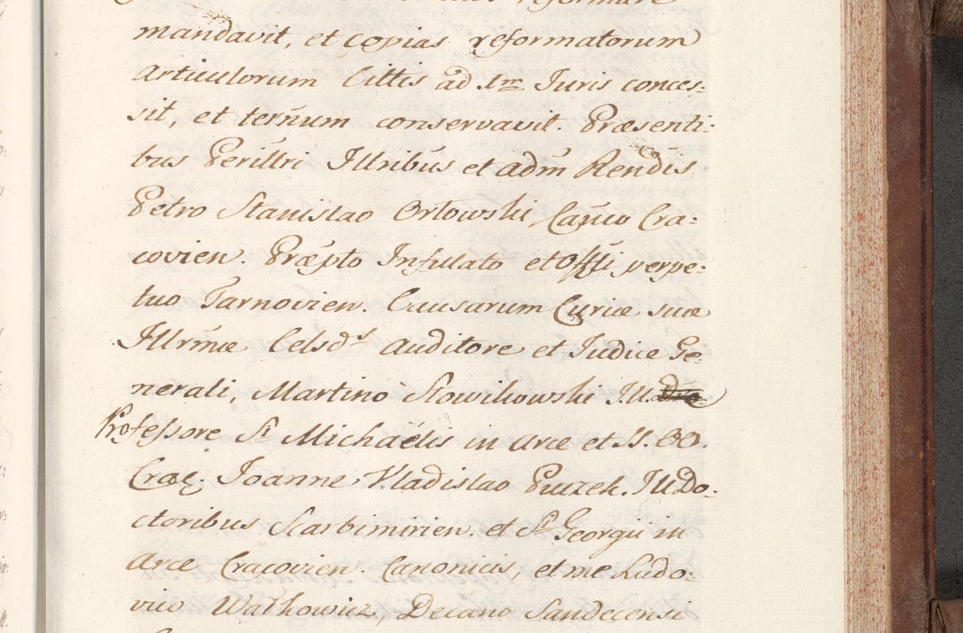 Zdjęcie nr 629 dla obiektu archiwalnego: Volumen VI actorum episcopalium R. D. Joannis Małachowski, episcopi Cracoviensis, ducis Severiae de anno 1692 et 1693, quorum index ad finem videatur