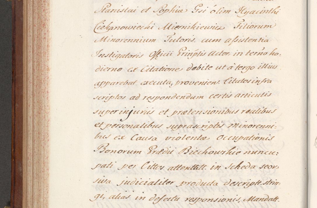 Zdjęcie nr 628 dla obiektu archiwalnego: Volumen VI actorum episcopalium R. D. Joannis Małachowski, episcopi Cracoviensis, ducis Severiae de anno 1692 et 1693, quorum index ad finem videatur