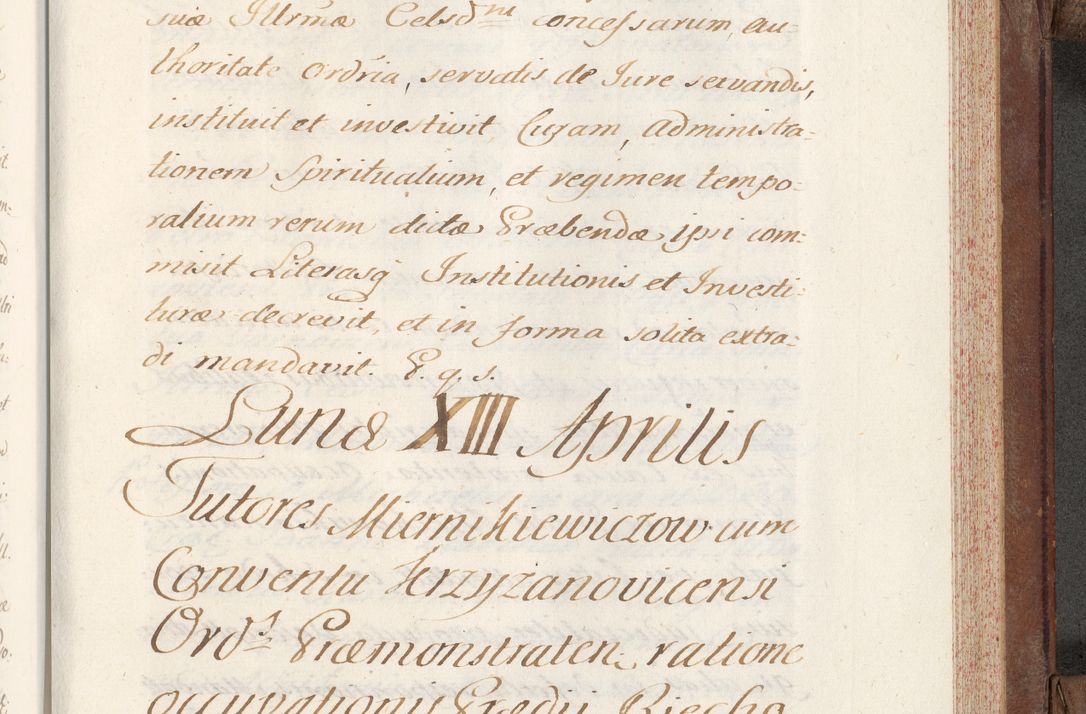 Zdjęcie nr 627 dla obiektu archiwalnego: Volumen VI actorum episcopalium R. D. Joannis Małachowski, episcopi Cracoviensis, ducis Severiae de anno 1692 et 1693, quorum index ad finem videatur