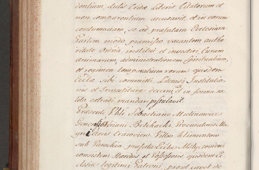 Zdjęcie nr 624 dla obiektu archiwalnego: Volumen VI actorum episcopalium R. D. Joannis Małachowski, episcopi Cracoviensis, ducis Severiae de anno 1692 et 1693, quorum index ad finem videatur