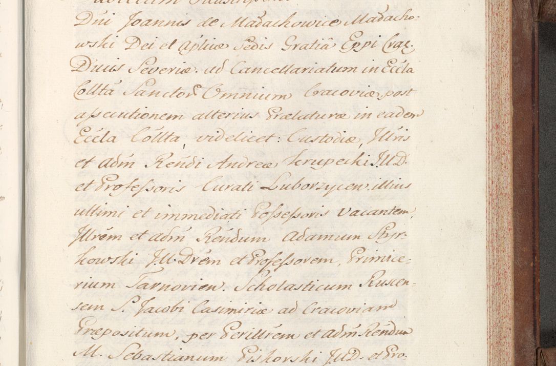 Zdjęcie nr 621 dla obiektu archiwalnego: Volumen VI actorum episcopalium R. D. Joannis Małachowski, episcopi Cracoviensis, ducis Severiae de anno 1692 et 1693, quorum index ad finem videatur