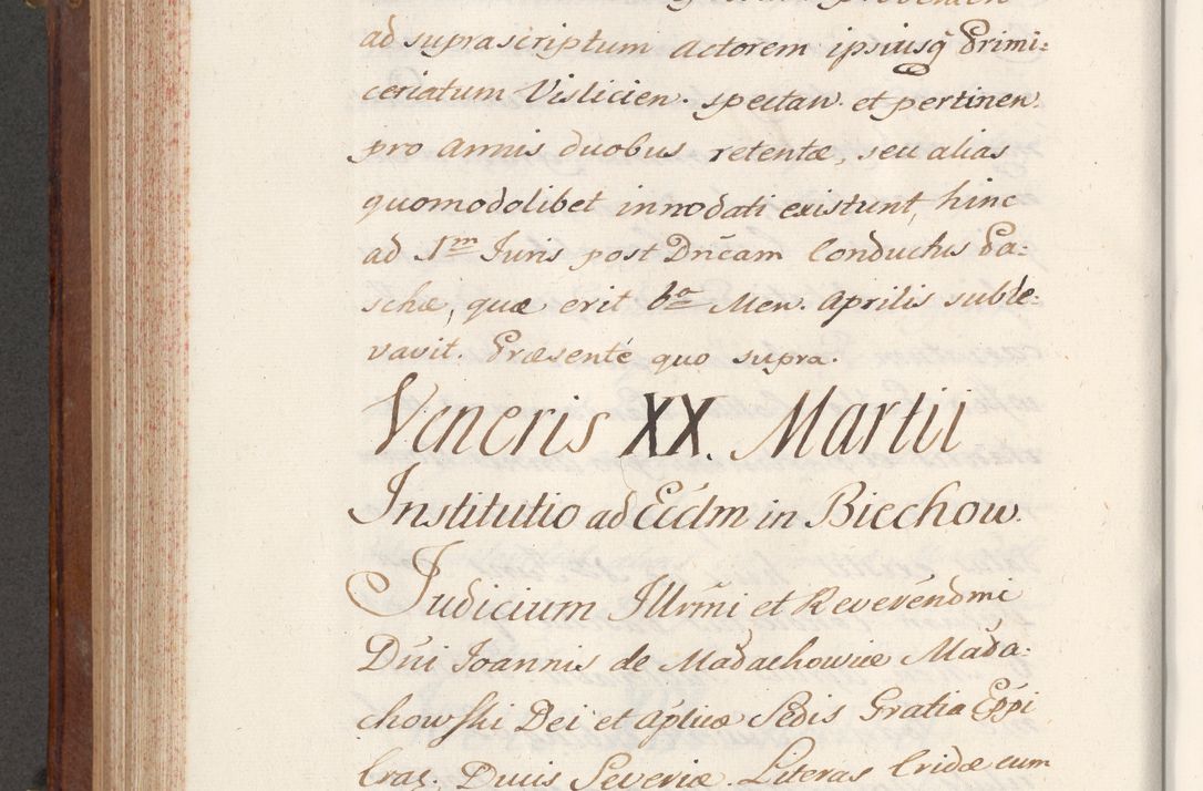 Zdjęcie nr 612 dla obiektu archiwalnego: Volumen VI actorum episcopalium R. D. Joannis Małachowski, episcopi Cracoviensis, ducis Severiae de anno 1692 et 1693, quorum index ad finem videatur