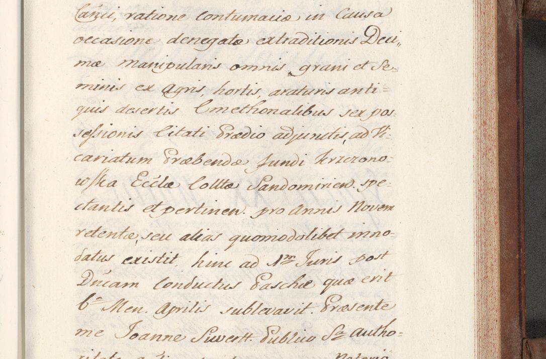 Zdjęcie nr 611 dla obiektu archiwalnego: Volumen VI actorum episcopalium R. D. Joannis Małachowski, episcopi Cracoviensis, ducis Severiae de anno 1692 et 1693, quorum index ad finem videatur