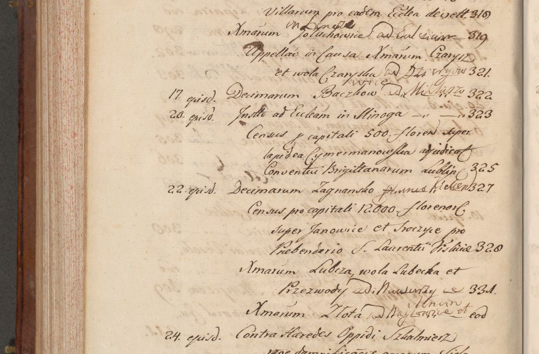 Zdjęcie nr 924 dla obiektu archiwalnego: Volumen VI actorum episcopalium R. D. Joannis Małachowski, episcopi Cracoviensis, ducis Severiae de anno 1692 et 1693, quorum index ad finem videatur