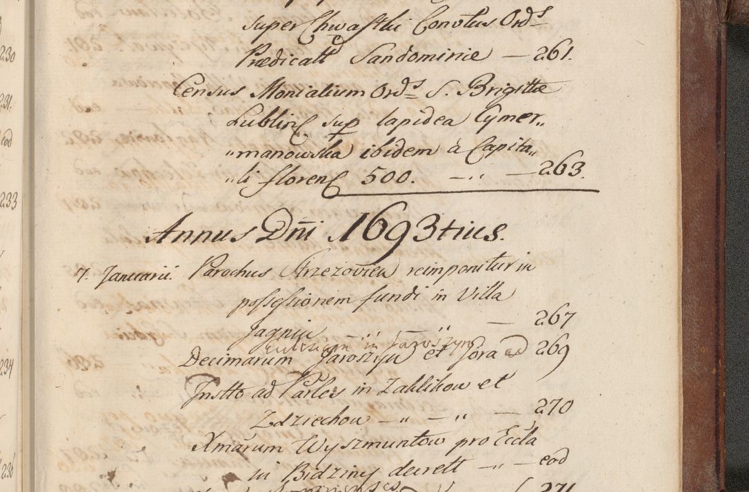 Zdjęcie nr 921 dla obiektu archiwalnego: Volumen VI actorum episcopalium R. D. Joannis Małachowski, episcopi Cracoviensis, ducis Severiae de anno 1692 et 1693, quorum index ad finem videatur