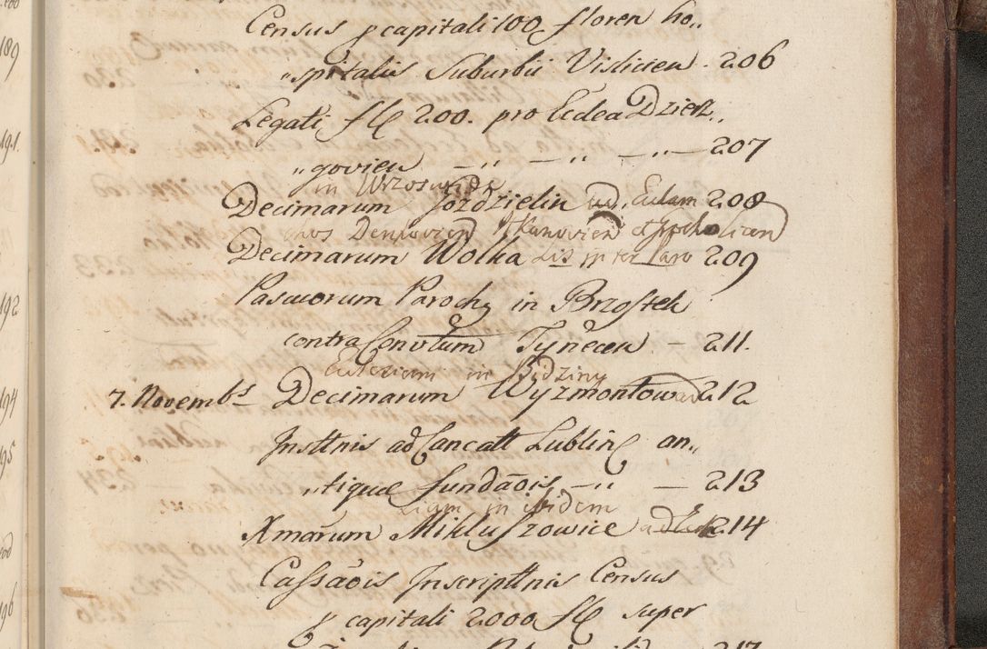 Zdjęcie nr 919 dla obiektu archiwalnego: Volumen VI actorum episcopalium R. D. Joannis Małachowski, episcopi Cracoviensis, ducis Severiae de anno 1692 et 1693, quorum index ad finem videatur