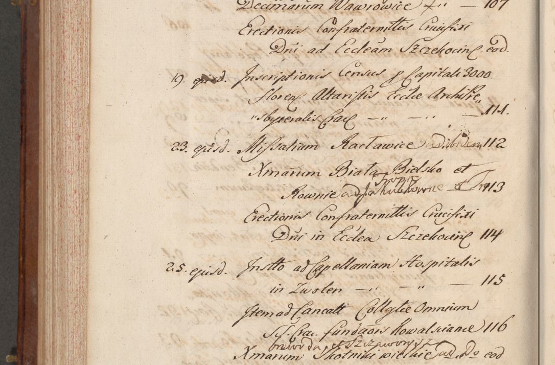 Zdjęcie nr 914 dla obiektu archiwalnego: Volumen VI actorum episcopalium R. D. Joannis Małachowski, episcopi Cracoviensis, ducis Severiae de anno 1692 et 1693, quorum index ad finem videatur