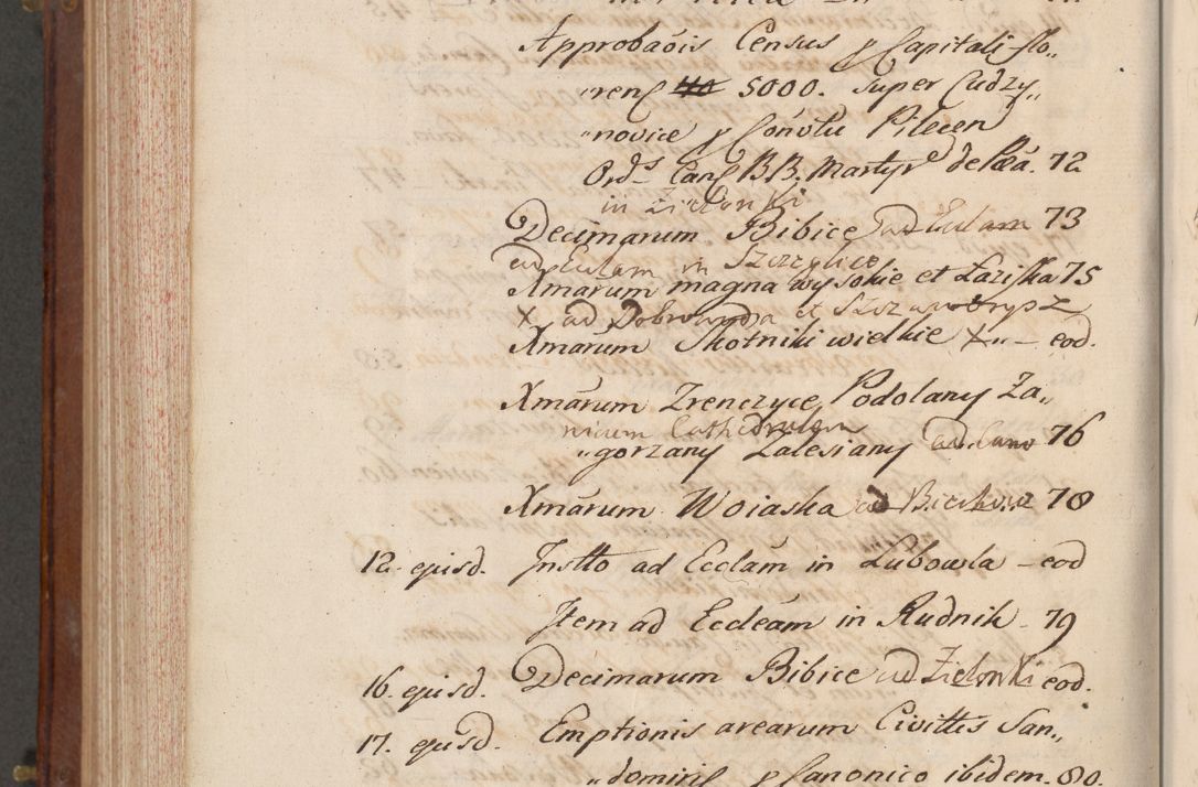 Zdjęcie nr 912 dla obiektu archiwalnego: Volumen VI actorum episcopalium R. D. Joannis Małachowski, episcopi Cracoviensis, ducis Severiae de anno 1692 et 1693, quorum index ad finem videatur