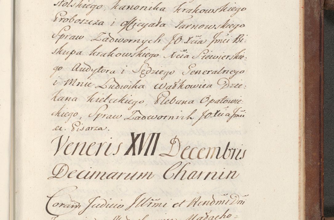 Zdjęcie nr 899 dla obiektu archiwalnego: Volumen VI actorum episcopalium R. D. Joannis Małachowski, episcopi Cracoviensis, ducis Severiae de anno 1692 et 1693, quorum index ad finem videatur