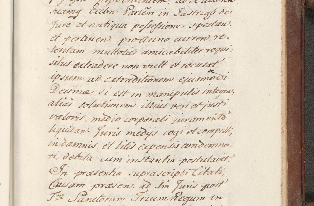 Zdjęcie nr 895 dla obiektu archiwalnego: Volumen VI actorum episcopalium R. D. Joannis Małachowski, episcopi Cracoviensis, ducis Severiae de anno 1692 et 1693, quorum index ad finem videatur