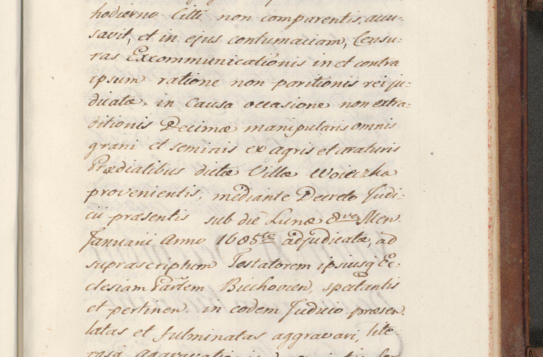 Zdjęcie nr 889 dla obiektu archiwalnego: Volumen VI actorum episcopalium R. D. Joannis Małachowski, episcopi Cracoviensis, ducis Severiae de anno 1692 et 1693, quorum index ad finem videatur