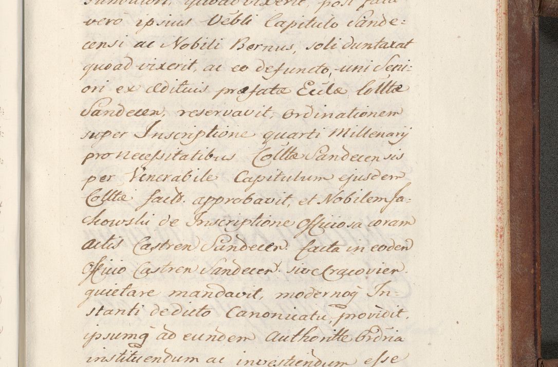 Zdjęcie nr 877 dla obiektu archiwalnego: Volumen VI actorum episcopalium R. D. Joannis Małachowski, episcopi Cracoviensis, ducis Severiae de anno 1692 et 1693, quorum index ad finem videatur