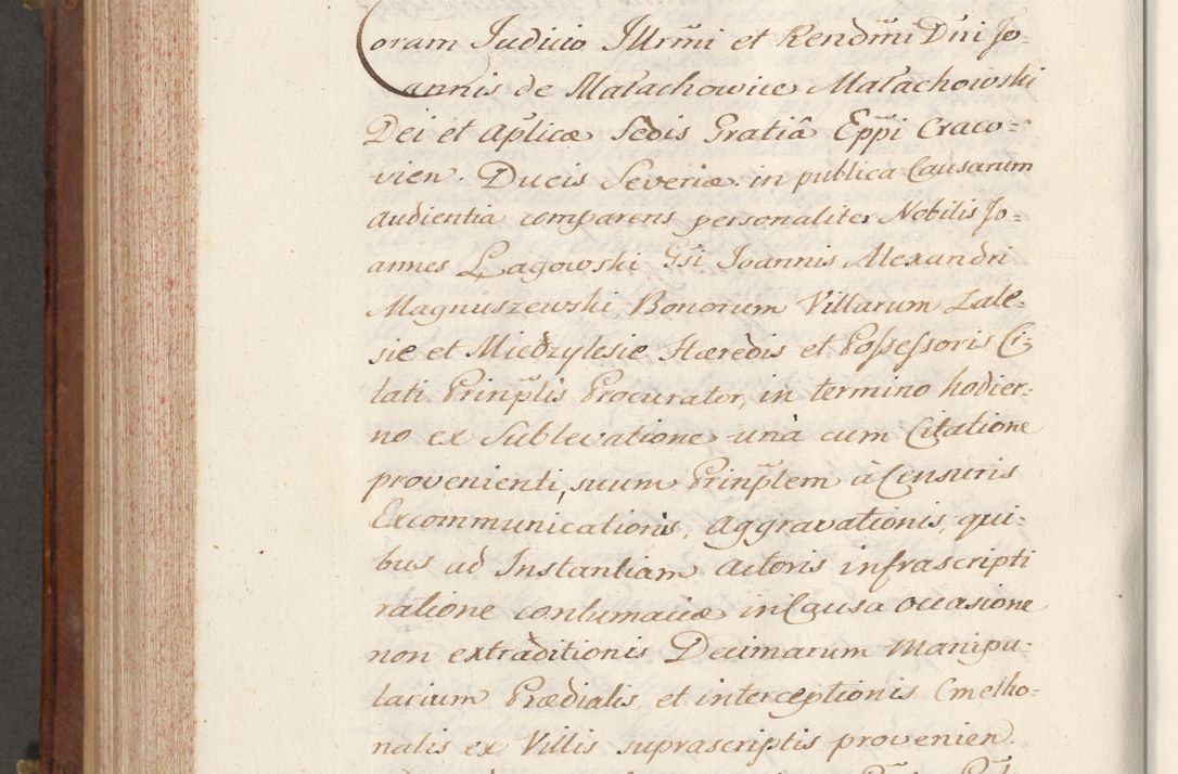 Zdjęcie nr 872 dla obiektu archiwalnego: Volumen VI actorum episcopalium R. D. Joannis Małachowski, episcopi Cracoviensis, ducis Severiae de anno 1692 et 1693, quorum index ad finem videatur