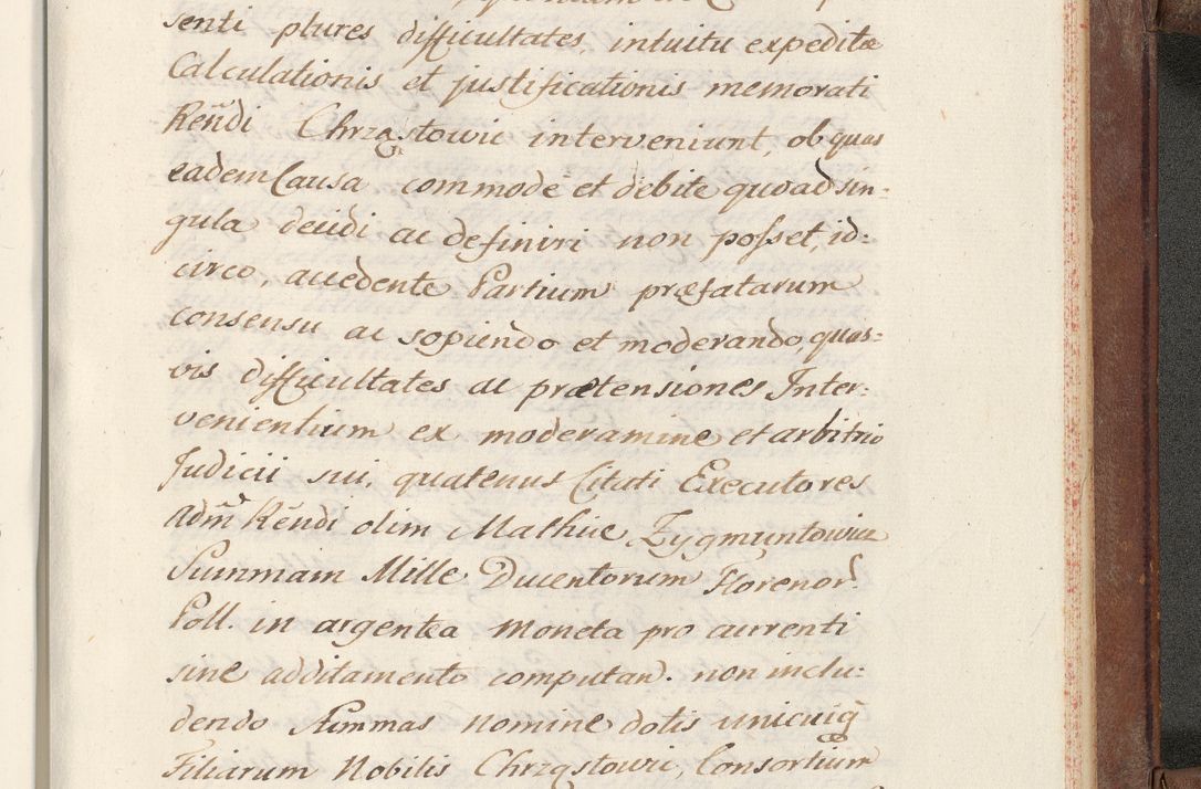 Zdjęcie nr 869 dla obiektu archiwalnego: Volumen VI actorum episcopalium R. D. Joannis Małachowski, episcopi Cracoviensis, ducis Severiae de anno 1692 et 1693, quorum index ad finem videatur