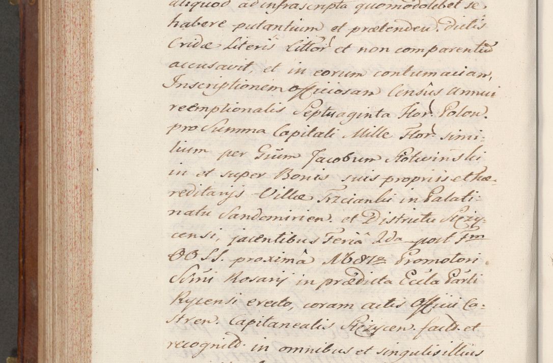 Zdjęcie nr 864 dla obiektu archiwalnego: Volumen VI actorum episcopalium R. D. Joannis Małachowski, episcopi Cracoviensis, ducis Severiae de anno 1692 et 1693, quorum index ad finem videatur
