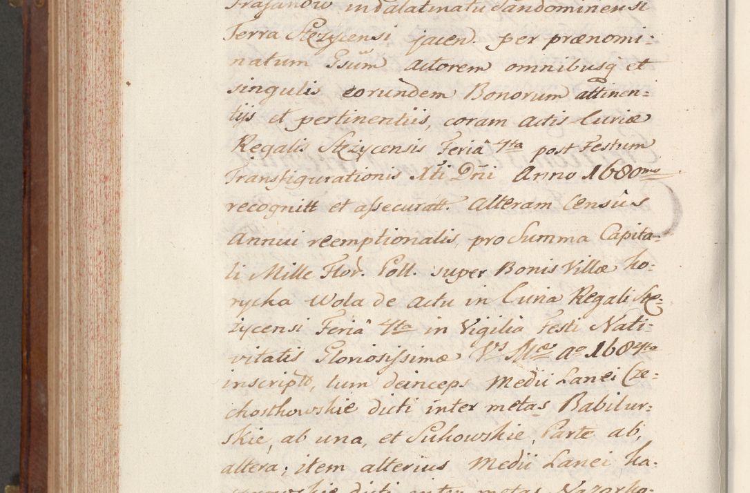 Zdjęcie nr 856 dla obiektu archiwalnego: Volumen VI actorum episcopalium R. D. Joannis Małachowski, episcopi Cracoviensis, ducis Severiae de anno 1692 et 1693, quorum index ad finem videatur