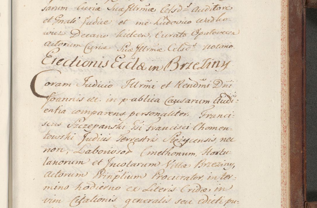 Zdjęcie nr 855 dla obiektu archiwalnego: Volumen VI actorum episcopalium R. D. Joannis Małachowski, episcopi Cracoviensis, ducis Severiae de anno 1692 et 1693, quorum index ad finem videatur