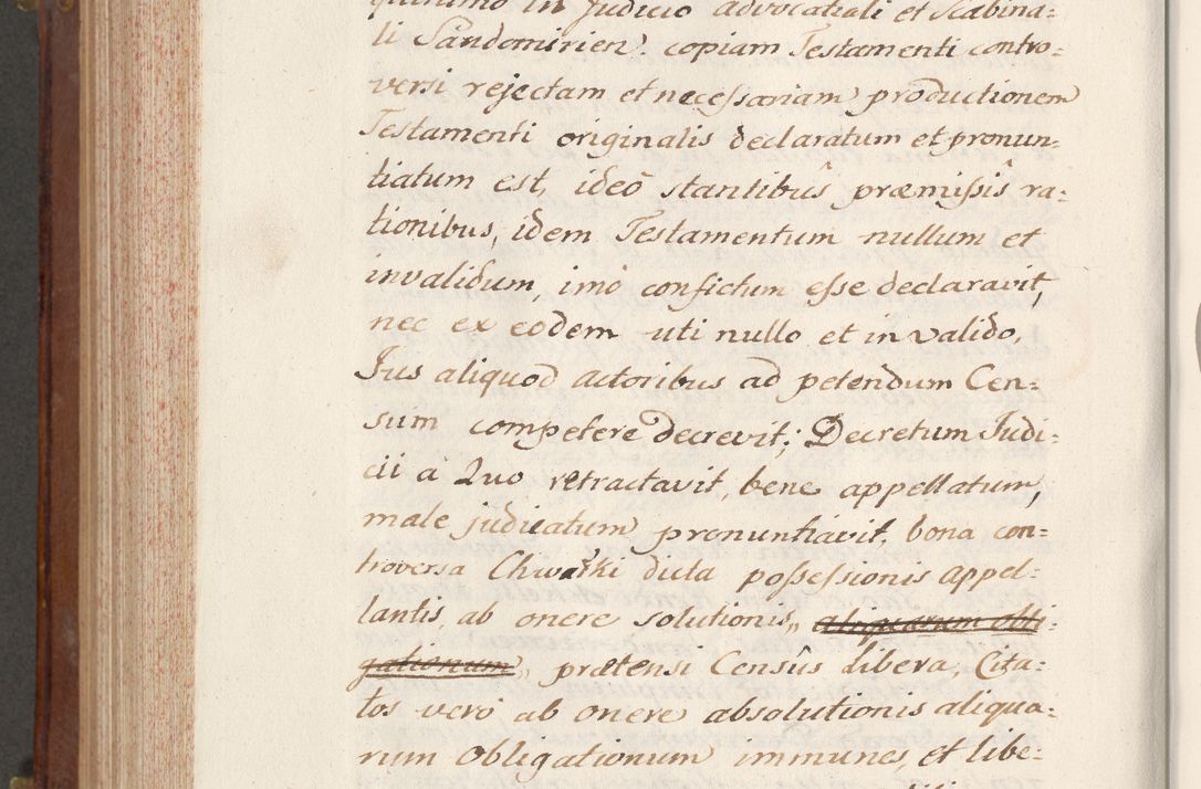 Zdjęcie nr 854 dla obiektu archiwalnego: Volumen VI actorum episcopalium R. D. Joannis Małachowski, episcopi Cracoviensis, ducis Severiae de anno 1692 et 1693, quorum index ad finem videatur