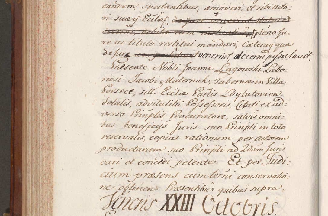 Zdjęcie nr 840 dla obiektu archiwalnego: Volumen VI actorum episcopalium R. D. Joannis Małachowski, episcopi Cracoviensis, ducis Severiae de anno 1692 et 1693, quorum index ad finem videatur