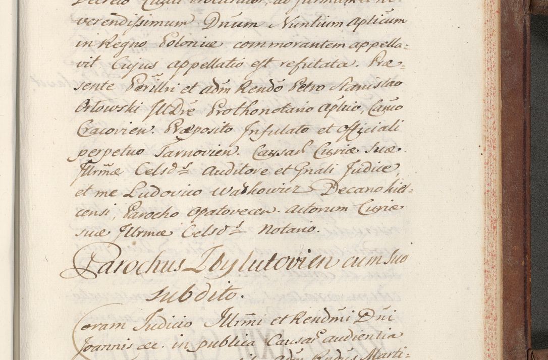 Zdjęcie nr 839 dla obiektu archiwalnego: Volumen VI actorum episcopalium R. D. Joannis Małachowski, episcopi Cracoviensis, ducis Severiae de anno 1692 et 1693, quorum index ad finem videatur