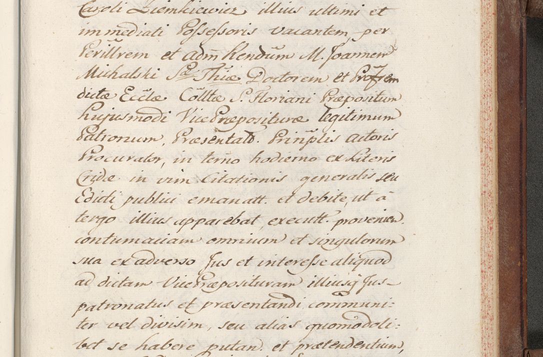 Zdjęcie nr 837 dla obiektu archiwalnego: Volumen VI actorum episcopalium R. D. Joannis Małachowski, episcopi Cracoviensis, ducis Severiae de anno 1692 et 1693, quorum index ad finem videatur