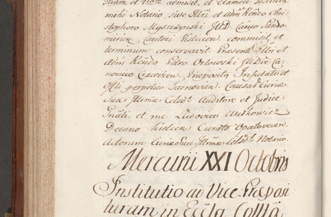 Zdjęcie nr 836 dla obiektu archiwalnego: Volumen VI actorum episcopalium R. D. Joannis Małachowski, episcopi Cracoviensis, ducis Severiae de anno 1692 et 1693, quorum index ad finem videatur
