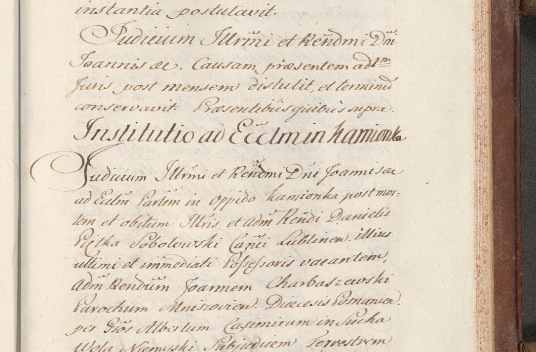 Zdjęcie nr 833 dla obiektu archiwalnego: Volumen VI actorum episcopalium R. D. Joannis Małachowski, episcopi Cracoviensis, ducis Severiae de anno 1692 et 1693, quorum index ad finem videatur