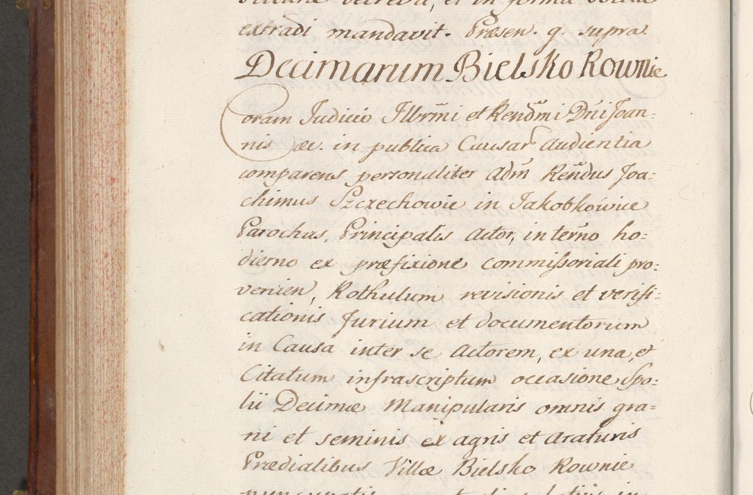 Zdjęcie nr 830 dla obiektu archiwalnego: Volumen VI actorum episcopalium R. D. Joannis Małachowski, episcopi Cracoviensis, ducis Severiae de anno 1692 et 1693, quorum index ad finem videatur