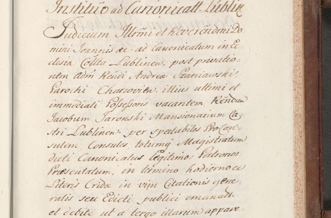 Zdjęcie nr 829 dla obiektu archiwalnego: Volumen VI actorum episcopalium R. D. Joannis Małachowski, episcopi Cracoviensis, ducis Severiae de anno 1692 et 1693, quorum index ad finem videatur