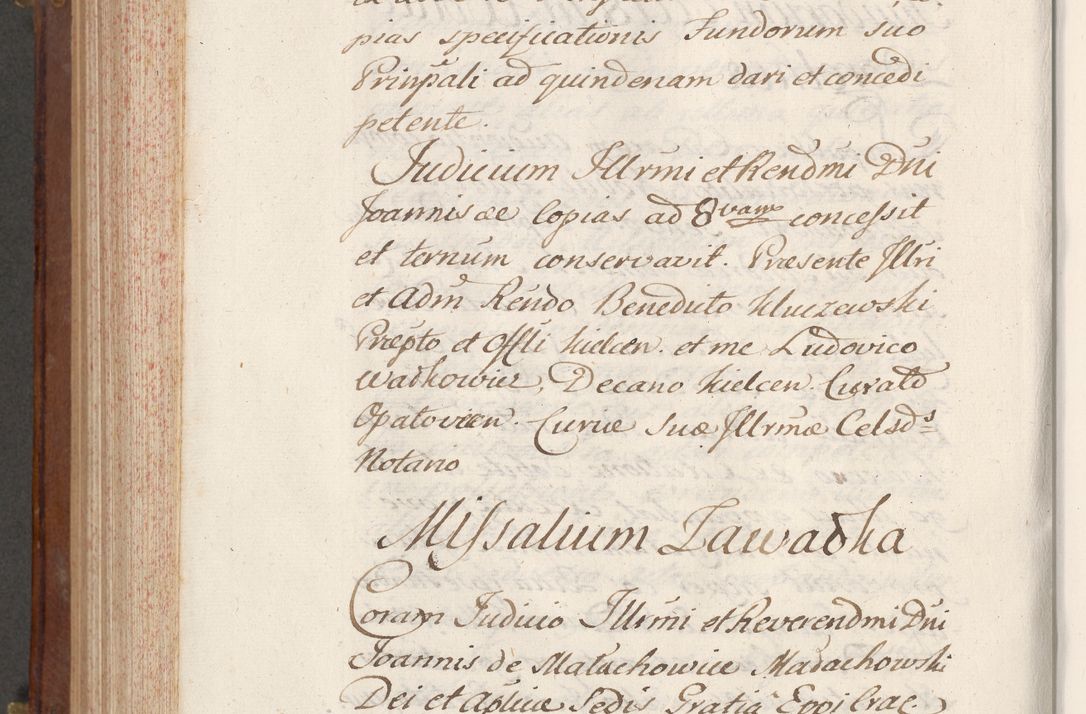 Zdjęcie nr 818 dla obiektu archiwalnego: Volumen VI actorum episcopalium R. D. Joannis Małachowski, episcopi Cracoviensis, ducis Severiae de anno 1692 et 1693, quorum index ad finem videatur