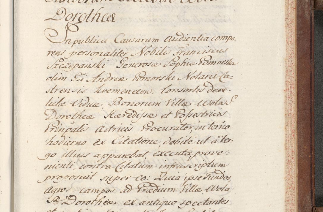 Zdjęcie nr 817 dla obiektu archiwalnego: Volumen VI actorum episcopalium R. D. Joannis Małachowski, episcopi Cracoviensis, ducis Severiae de anno 1692 et 1693, quorum index ad finem videatur