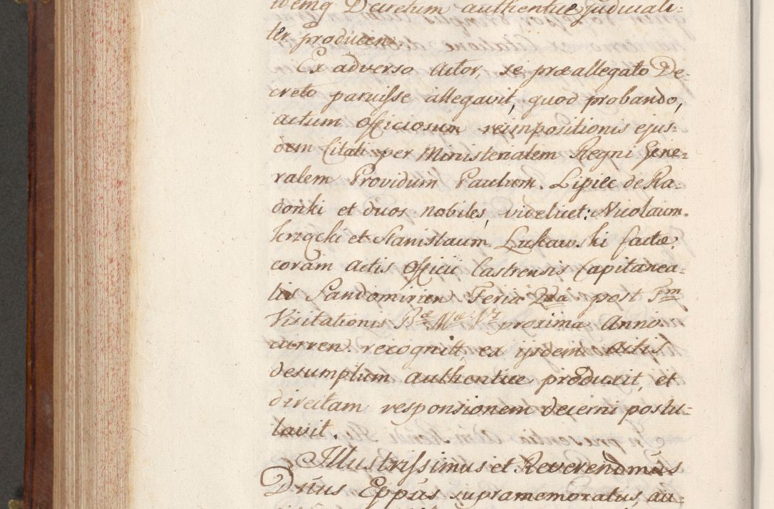 Zdjęcie nr 806 dla obiektu archiwalnego: Volumen VI actorum episcopalium R. D. Joannis Małachowski, episcopi Cracoviensis, ducis Severiae de anno 1692 et 1693, quorum index ad finem videatur