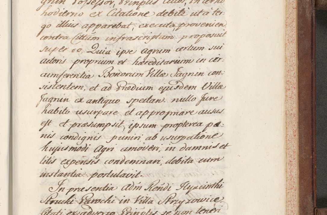 Zdjęcie nr 805 dla obiektu archiwalnego: Volumen VI actorum episcopalium R. D. Joannis Małachowski, episcopi Cracoviensis, ducis Severiae de anno 1692 et 1693, quorum index ad finem videatur