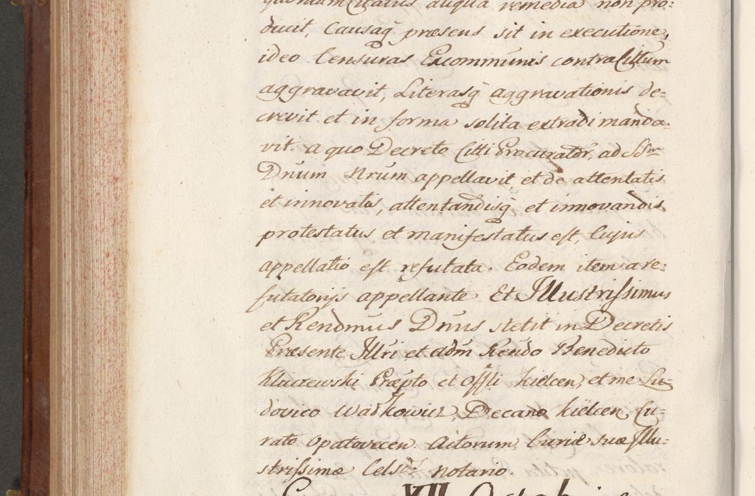 Zdjęcie nr 802 dla obiektu archiwalnego: Volumen VI actorum episcopalium R. D. Joannis Małachowski, episcopi Cracoviensis, ducis Severiae de anno 1692 et 1693, quorum index ad finem videatur