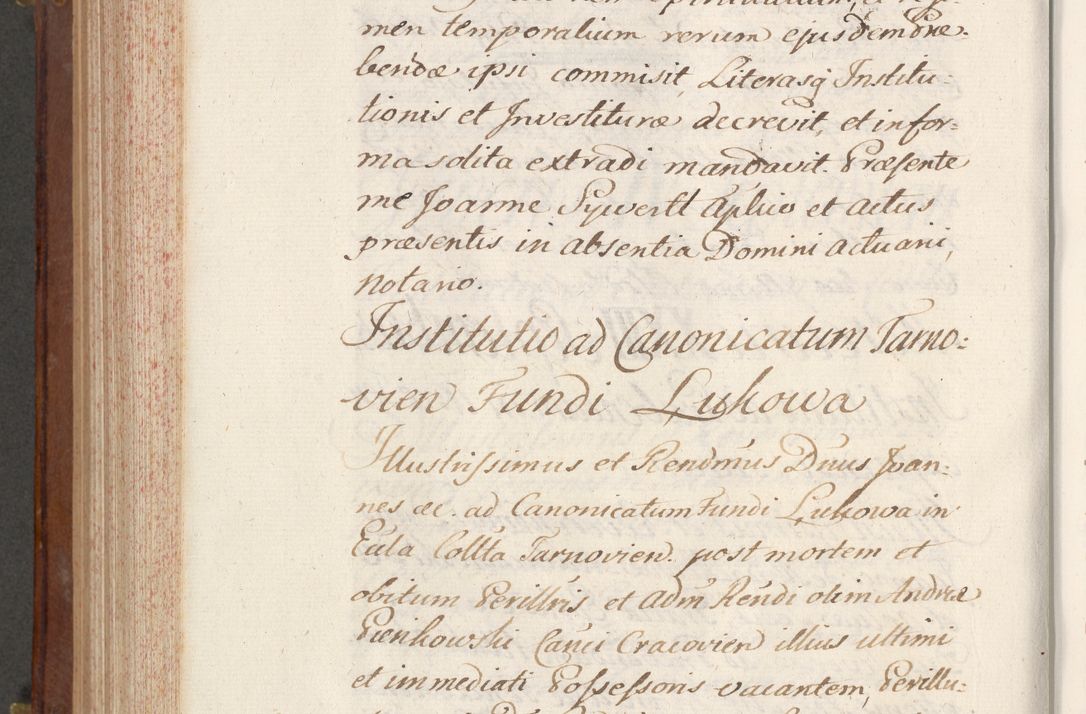 Zdjęcie nr 796 dla obiektu archiwalnego: Volumen VI actorum episcopalium R. D. Joannis Małachowski, episcopi Cracoviensis, ducis Severiae de anno 1692 et 1693, quorum index ad finem videatur