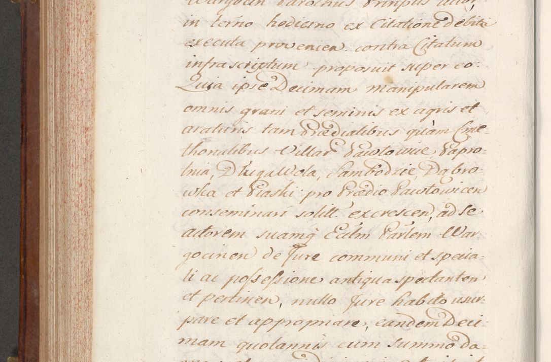 Zdjęcie nr 792 dla obiektu archiwalnego: Volumen VI actorum episcopalium R. D. Joannis Małachowski, episcopi Cracoviensis, ducis Severiae de anno 1692 et 1693, quorum index ad finem videatur