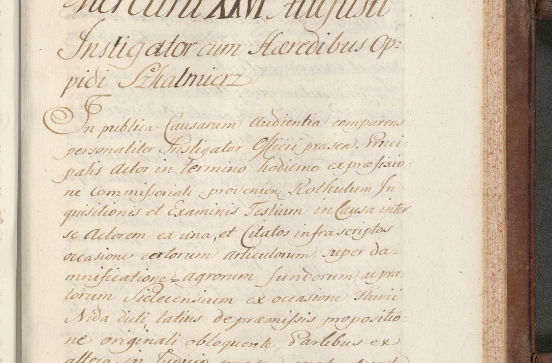 Zdjęcie nr 785 dla obiektu archiwalnego: Volumen VI actorum episcopalium R. D. Joannis Małachowski, episcopi Cracoviensis, ducis Severiae de anno 1692 et 1693, quorum index ad finem videatur